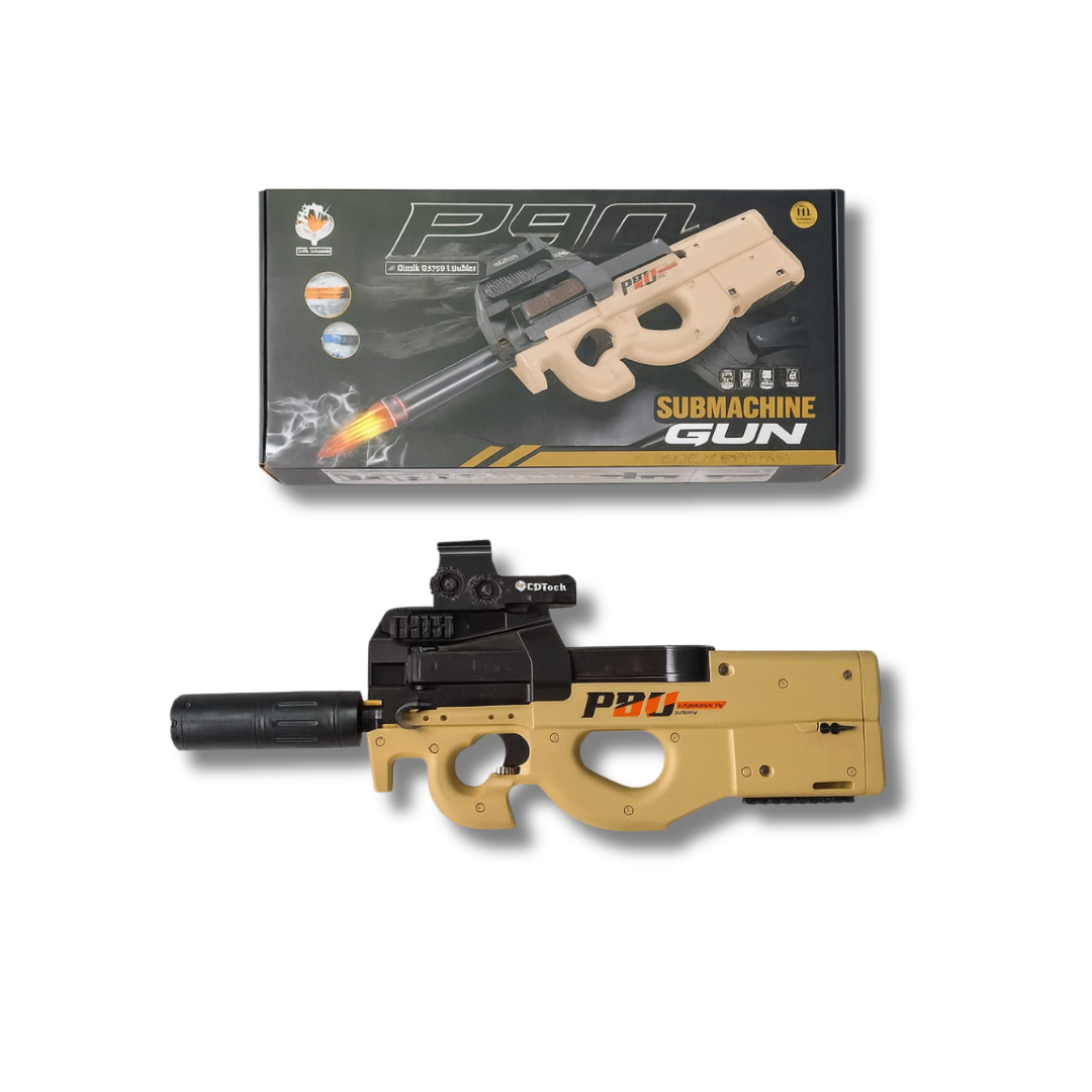 RIFLE DE HIDROGEL  P90 (60 CM)